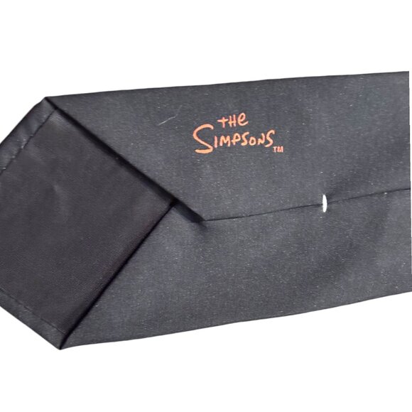 Ralph Marlin vintage 90s Y2K the Simpsons Bart at the Chalkboard tie - Picture 4 of 5